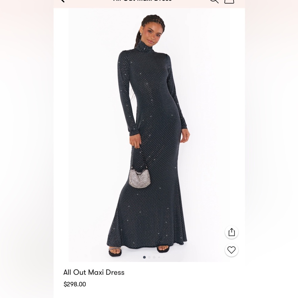 Black SMYM all out maxi